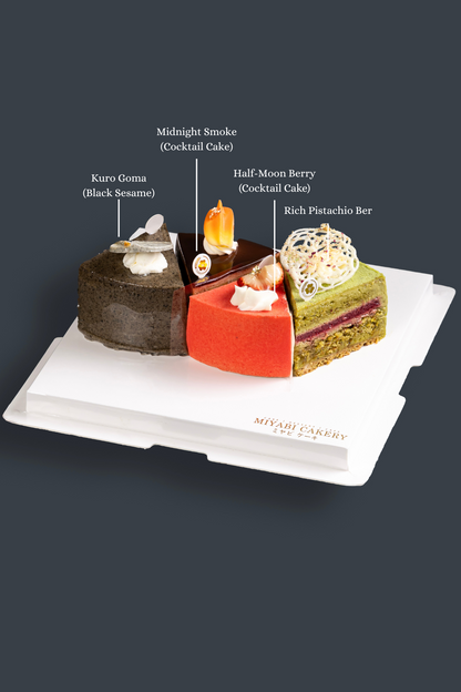 MIX 4 in 1 - slice view | Miyabi Cakery
